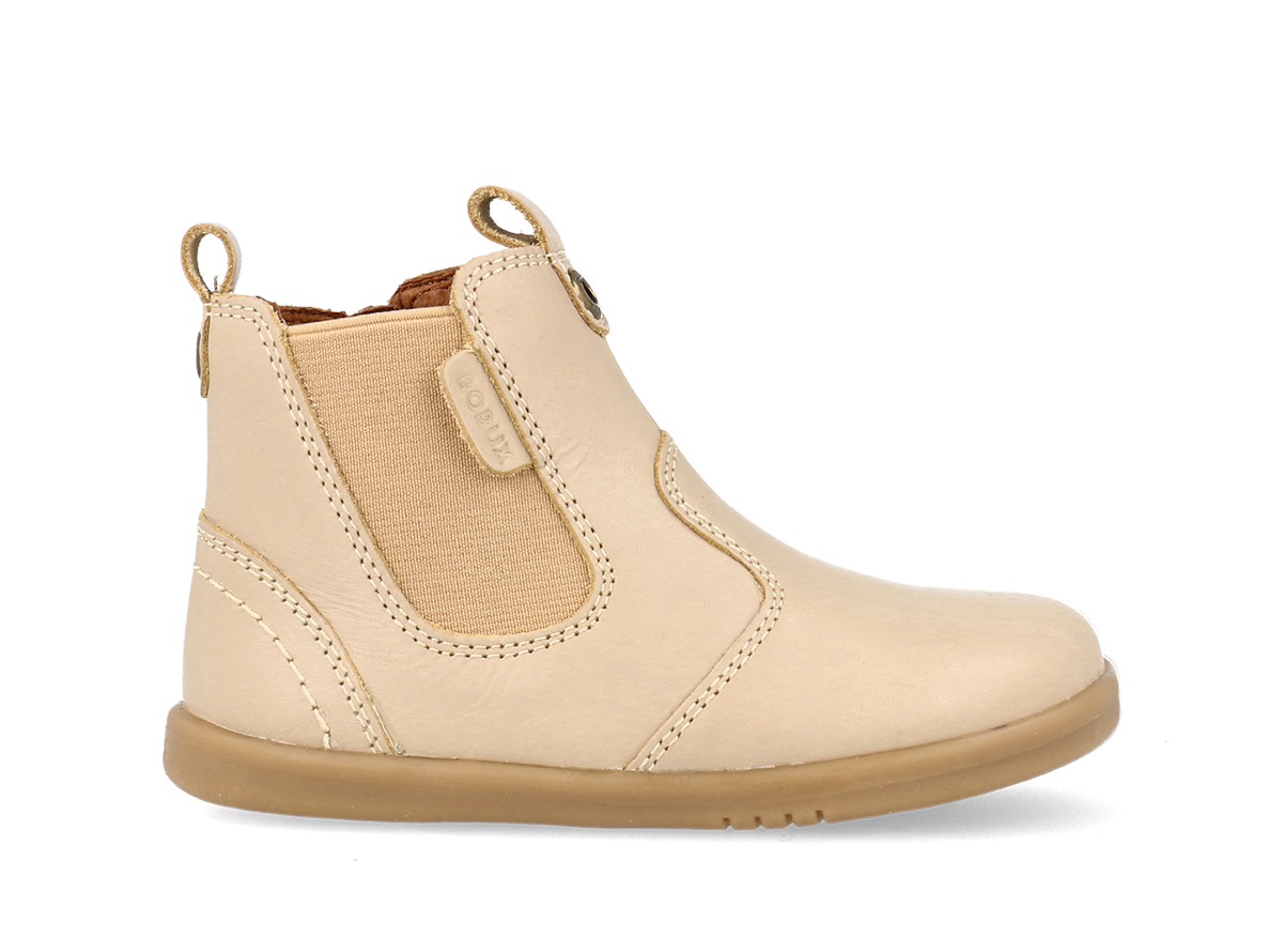 Bota Barefoot I-Walk Jodhpur Oat Milk para Niña