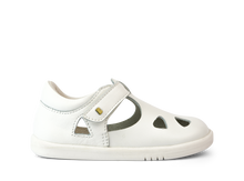 Sandalia barefoot I-Walk Zap II blanca de BOBUX España y Portugal, unisex, con diseño ligero y cómodo para caminar descalzo.