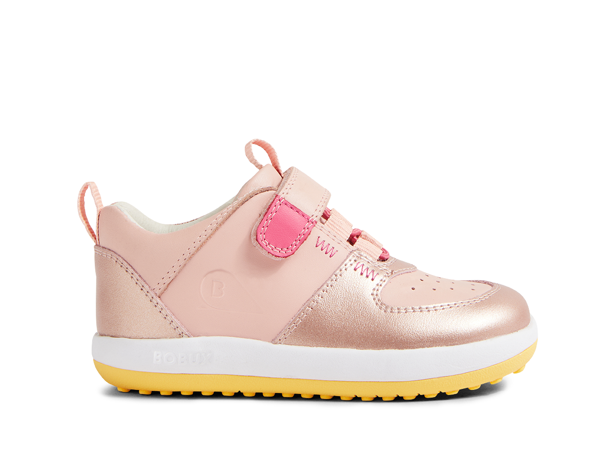 Calzado Barefoot I-Walk Backspin Seashell + Rose Gold para Niño