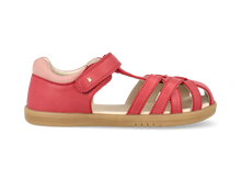 Sandalia Barefoot Kid+ Cross Jump Mineral Red + Rose para Niña