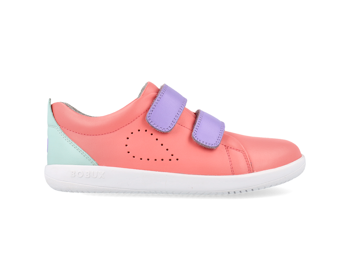 Calzado Barefoot Kid+ Grass Court Ocen Coral + Mauve Combo para Niña