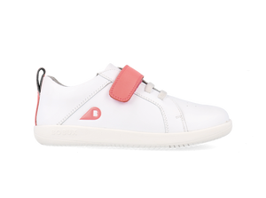 Calzado Barefoot Kid+ Pace Optical Blanco + Ocean Coral para Niña