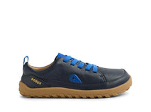 Calzado Barefoot Kid+ Evo para niño en color azul marino, de la marca BOBUX ESPAÑA Y PORTUGAL, mostrando el diseño del zapato.