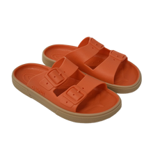 Sandalias Boatilus ROCKSY en coral y beige, con diseño cómodo y moderno para mujer.