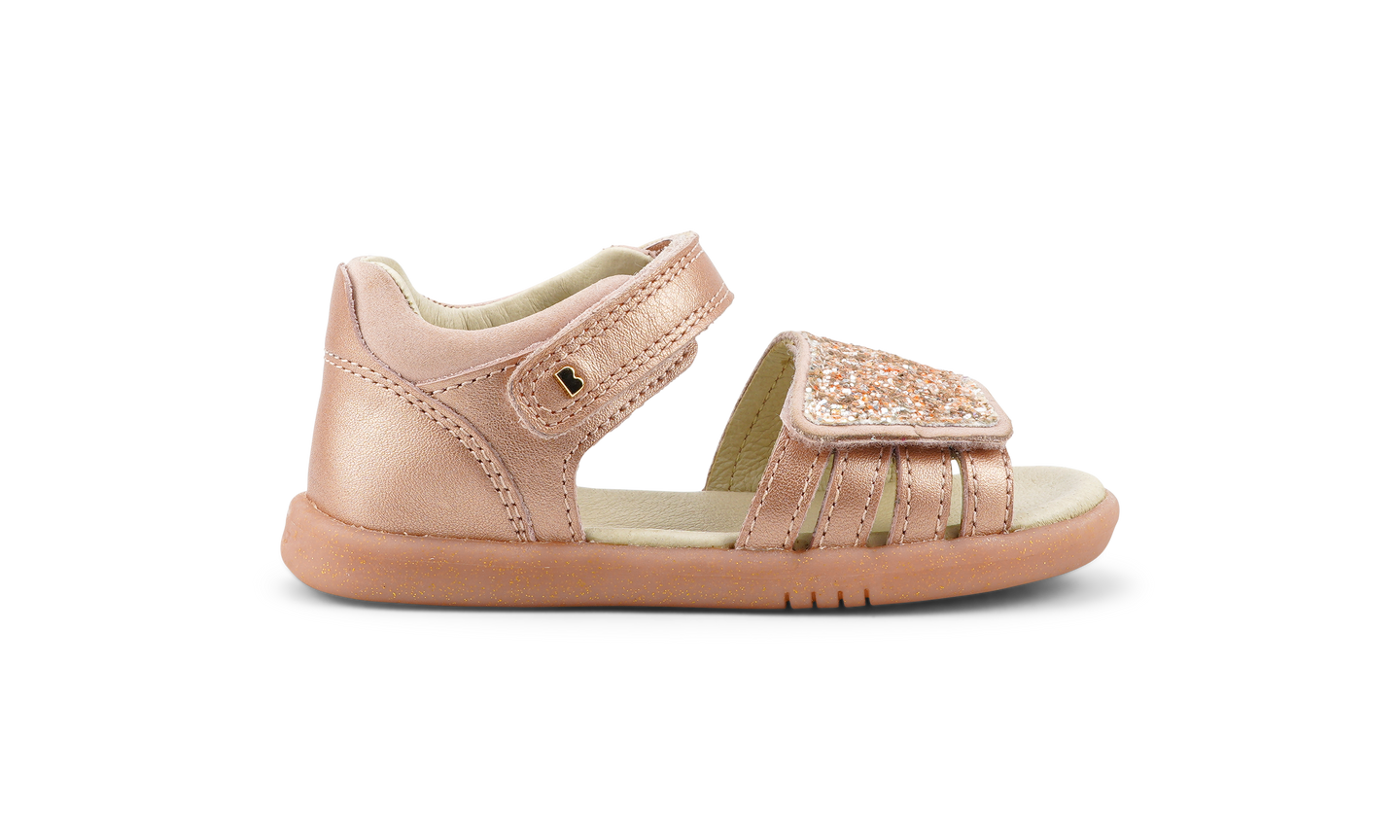 I Walk Gem Rose Gold Sparkle
