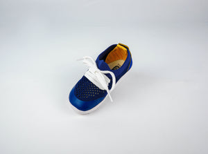 Step Up Play Knit Blueberry + Yellow